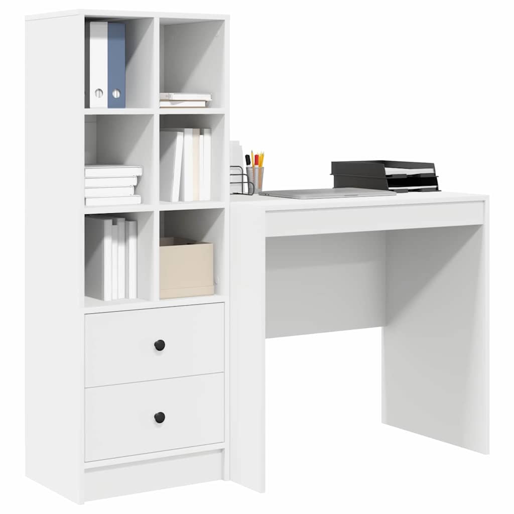 8721158935281_wbg-mo_en_hd_1 vidaXL Desk with Storage 2 pcs White 80 x 50 x 76 cm Engineered wood - Image 3