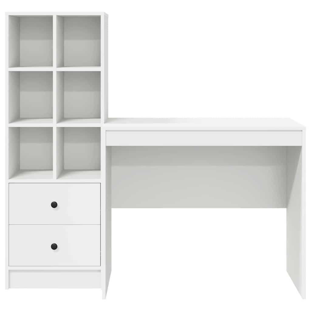 8721158935366_wbg-fr_en_hd_6 vidaXL Desk with Storage 2 pcs White 90 x 50 x 76 cm Engineered wood - Image 8