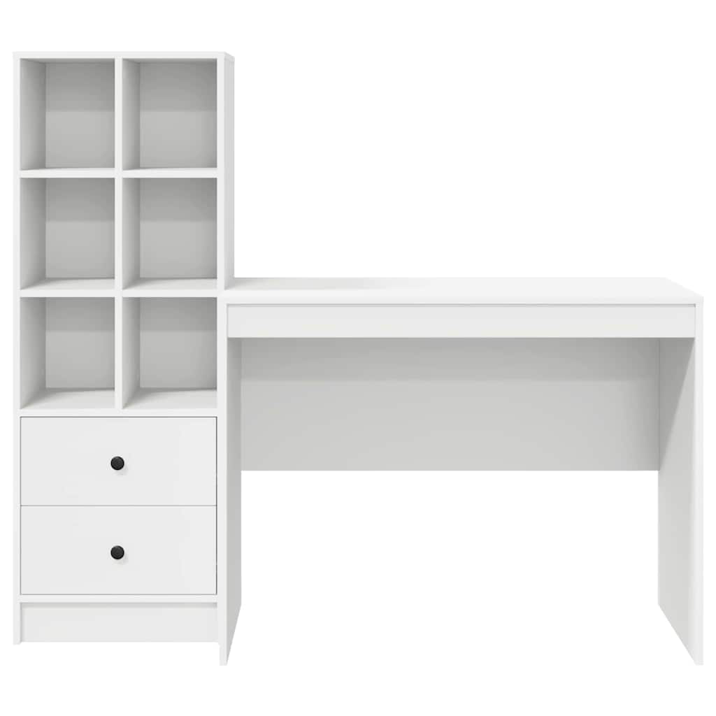 8721158935441_wbg-fr_en_hd_6 vidaXL Desk with Storage 2 pcs White 100 x 50 x 76 cm Engineered wood - Image 8