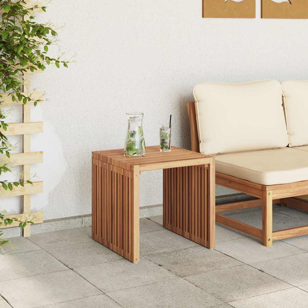 8721158937070_mo-im_en_hd_2 vidaXL Garden Side Table Brown 45 x 42.5 x 45 cm Solid teak wood - Image 4