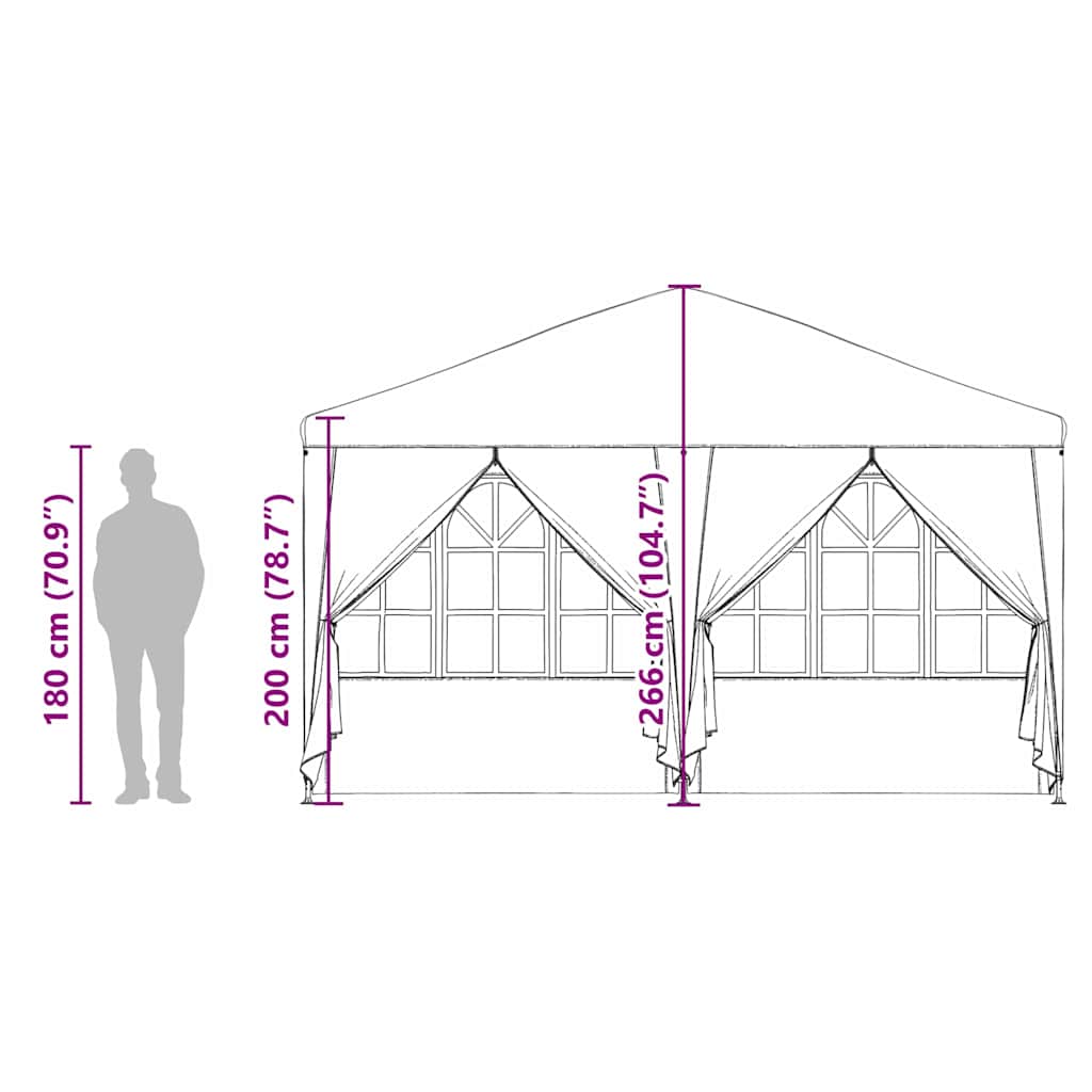 8721158937216_wbg-siz-si_en_hd_1 vidaXL Party Tent Anthracite and White 400 x 400 x 266 cm - Image 13