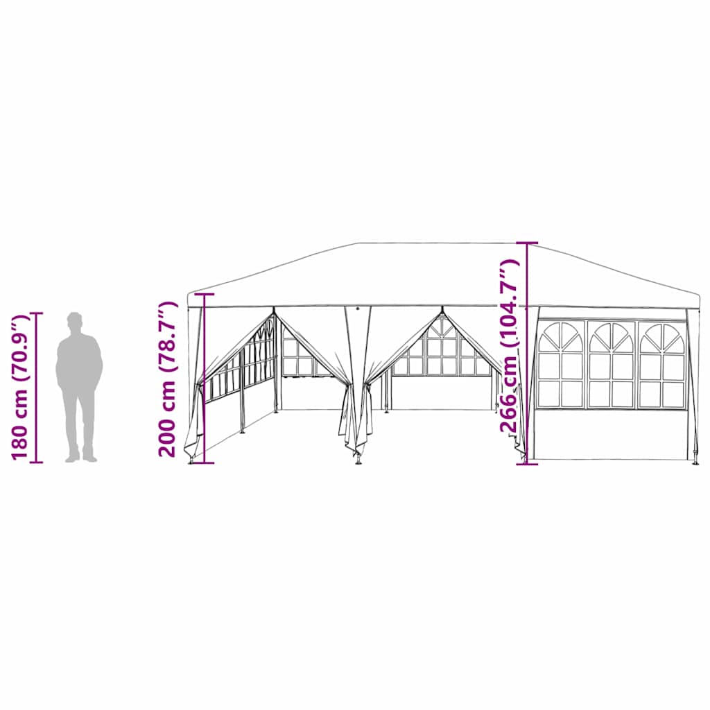 8721158937292_wbg-siz-si_en_hd_1 vidaXL Party Tent Anthracite and White 600 x 400 x 266 cm - Image 13