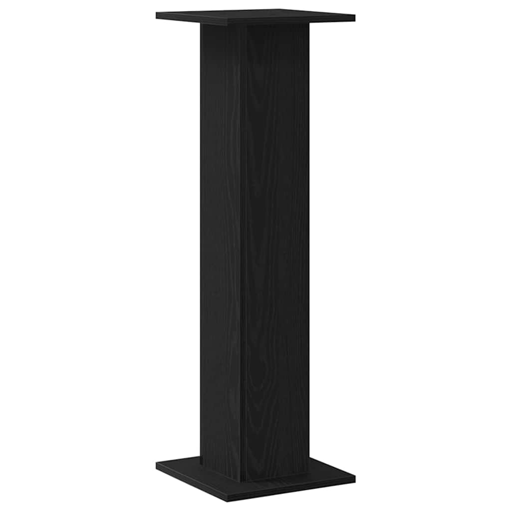 8721158947475_wbg-an_en_hd_2 vidaXL Plant Stand 2 pcs Black Oak 30 x 30 x 95 cm Engineered wood - Image 5