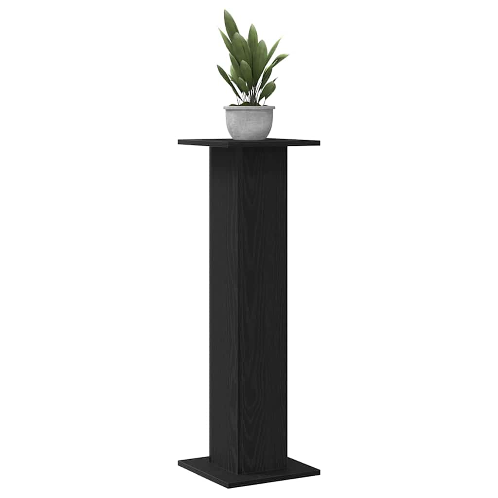 8721158947475_wbg-mo_en_hd_1 vidaXL Plant Stand 2 pcs Black Oak 30 x 30 x 95 cm Engineered wood - Image 3