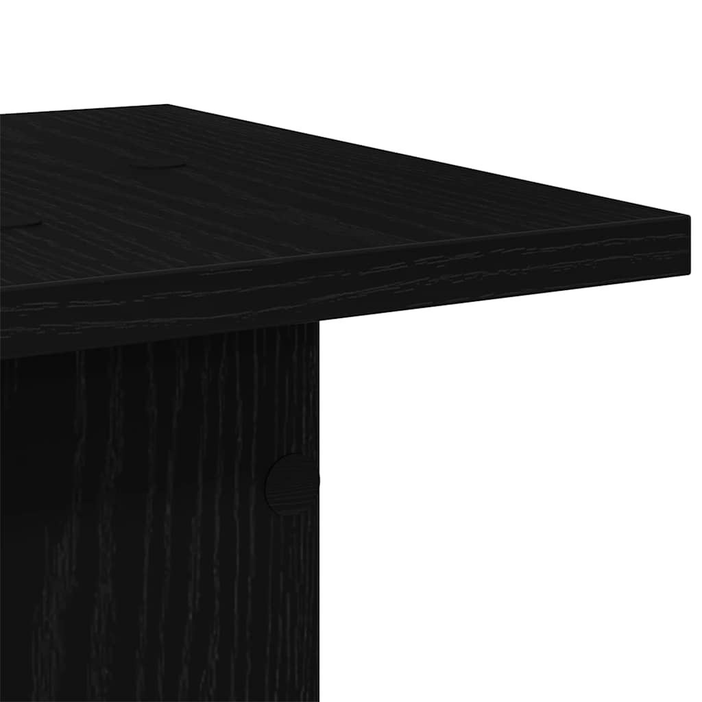 8721158947505_detail_en_hd_1 vidaXL Plant Stand 2 pcs Black oak 30 x 30 x 40 cm Engineered wood - Image 8