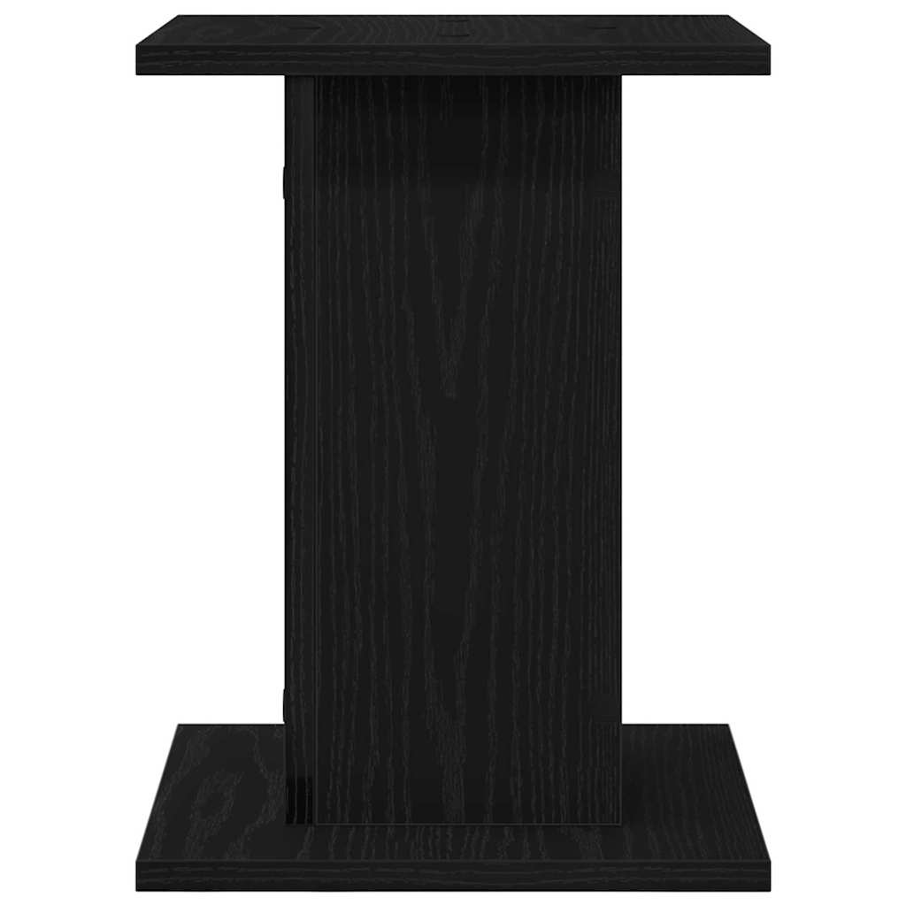 8721158947505_wbg-fr_en_hd_3 vidaXL Plant Stand 2 pcs Black oak 30 x 30 x 40 cm Engineered wood - Image 6