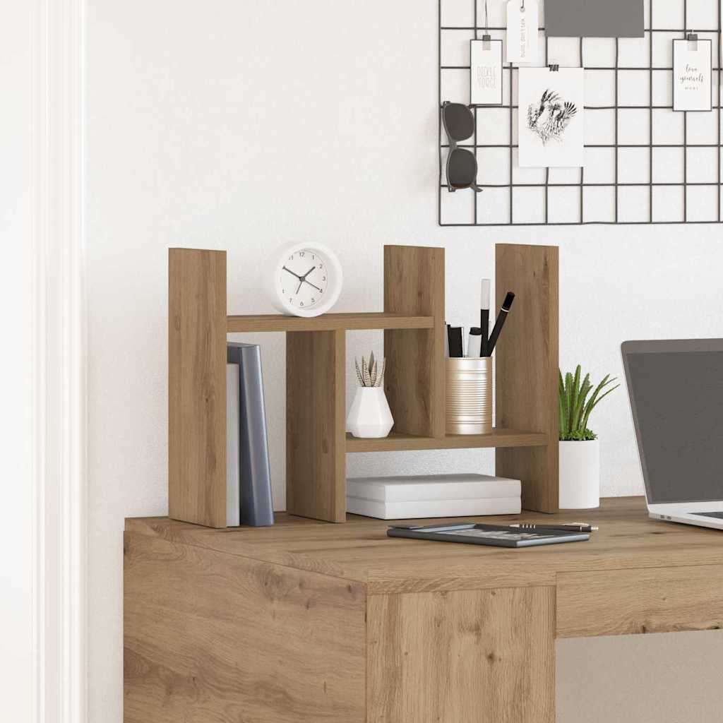 8721158972972_mo-im_en_hd_2 vidaXL Desk Organiser Artisan oak 34.5 x 15.5 x 35.5 cm - Image 4