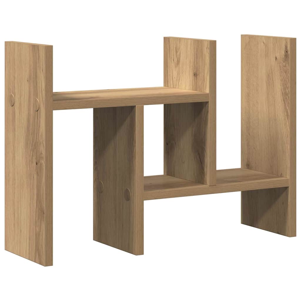 8721158972972_wbg-an-m_en_hd_1 vidaXL Desk Organiser Artisan oak 34.5 x 15.5 x 35.5 cm - Image 2