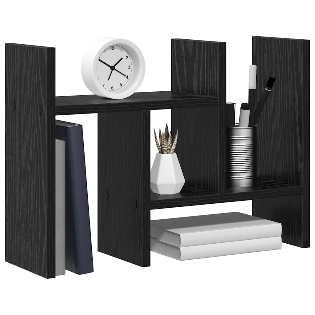 8721158972989_wbg-mo_en_hd_1 vidaXL Desk Organiser Black oak 34.5 x 15.5 x 35.5 cm Engineered wood - Image 3