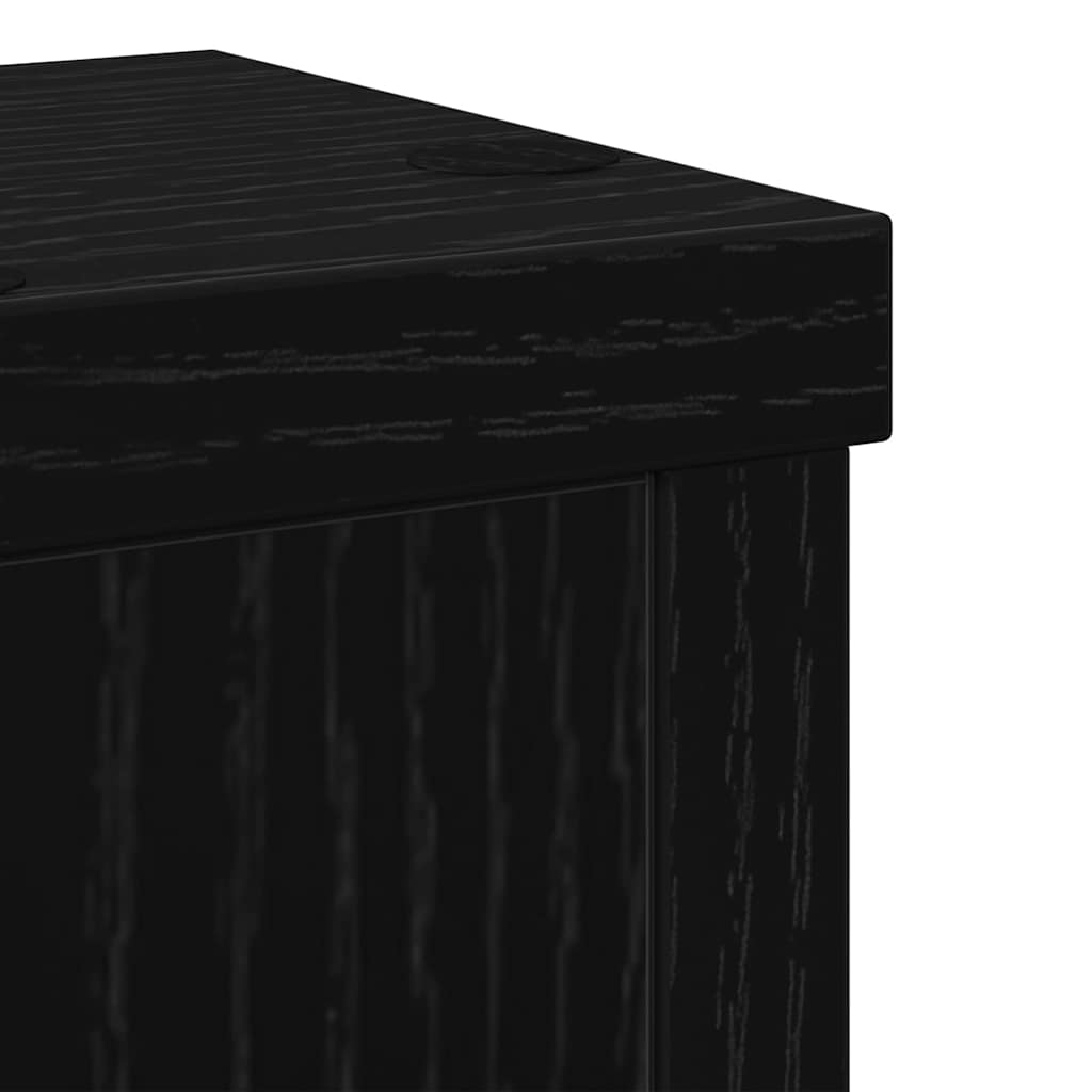 8721158973214_detail_en_hd_1 vidaXL Plant Stand 2 pcs Black oak 10 x 10 x 18 cm Engineered Wood - Image 8