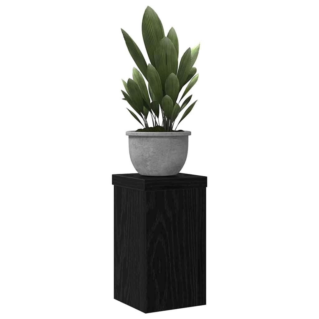 8721158973214_wbg-mo_en_hd_1 vidaXL Plant Stand 2 pcs Black oak 10 x 10 x 18 cm Engineered Wood - Image 3