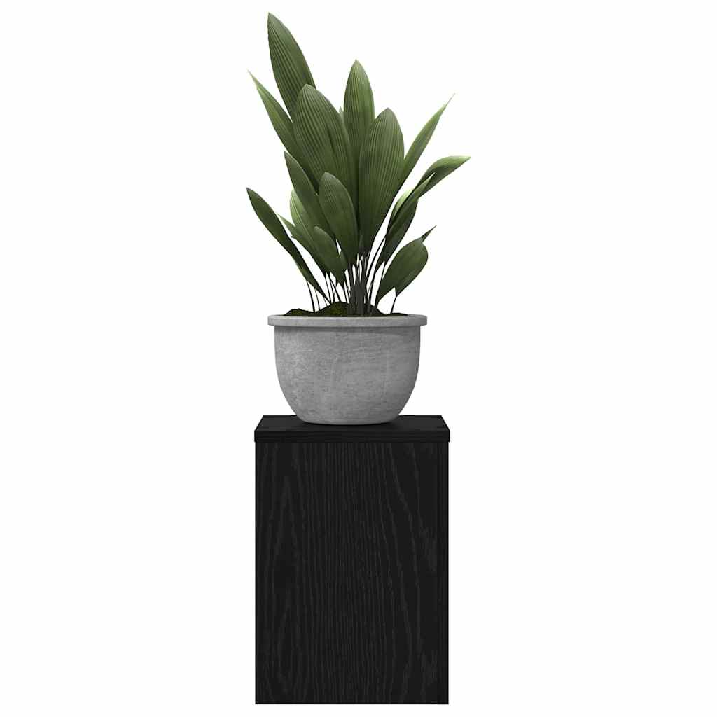 8721158973238_wbg-mo_en_hd_1 vidaXL Plant Stand 2 pcs Black oak 25 x 25 x 35 cm Engineered Wood - Image 3