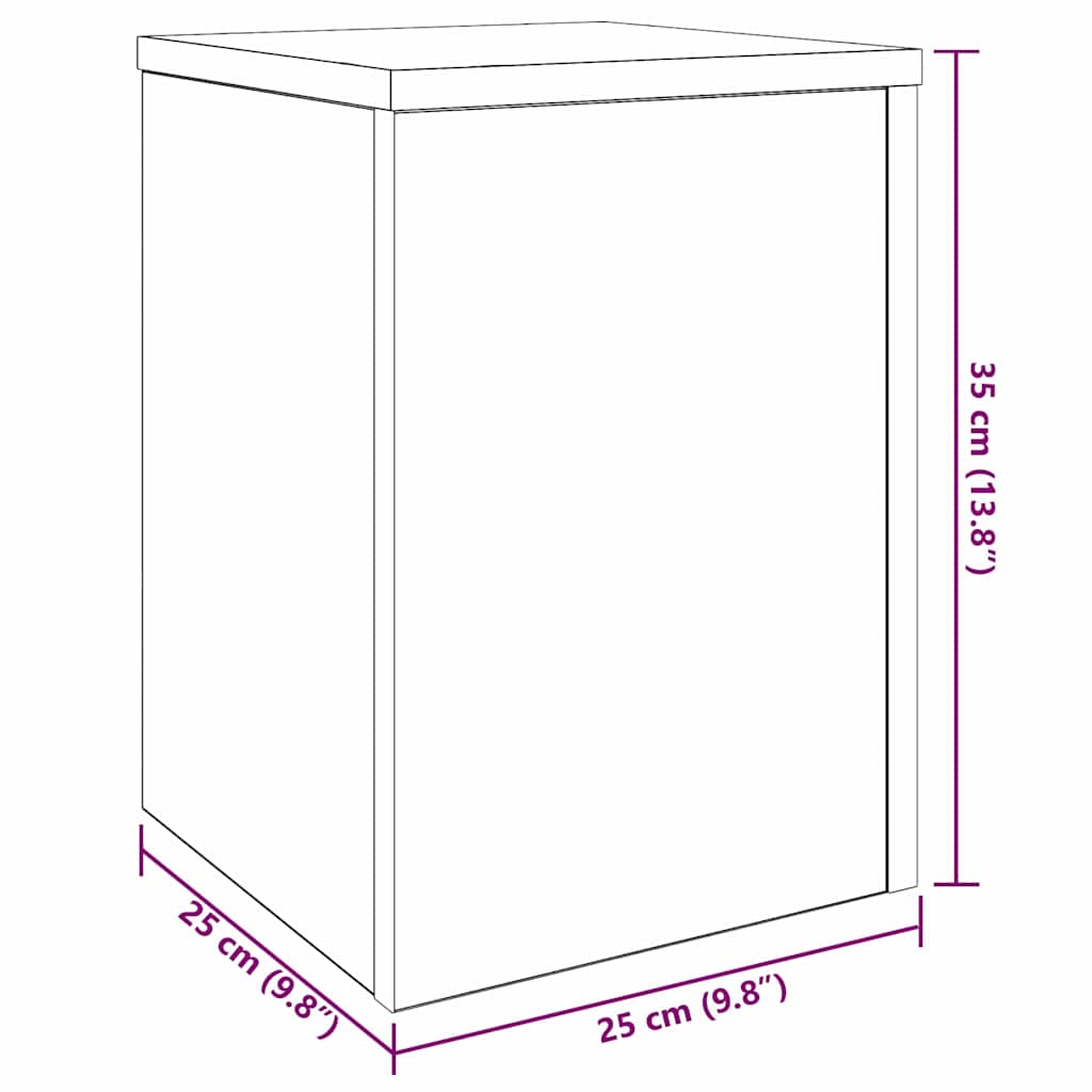 8721158973238_wbg-siz_en_hd_1 vidaXL Plant Stand 2 pcs Black oak 25 x 25 x 35 cm Engineered Wood - Image 10
