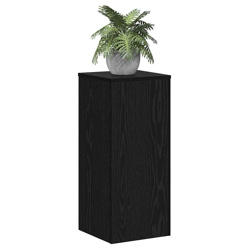 8721158973252_wbg-mo_en_hd_1 vidaXL Plant Stand 2 pcs Black oak 30 x 30 x 70 cm Engineered Wood - Image 3
