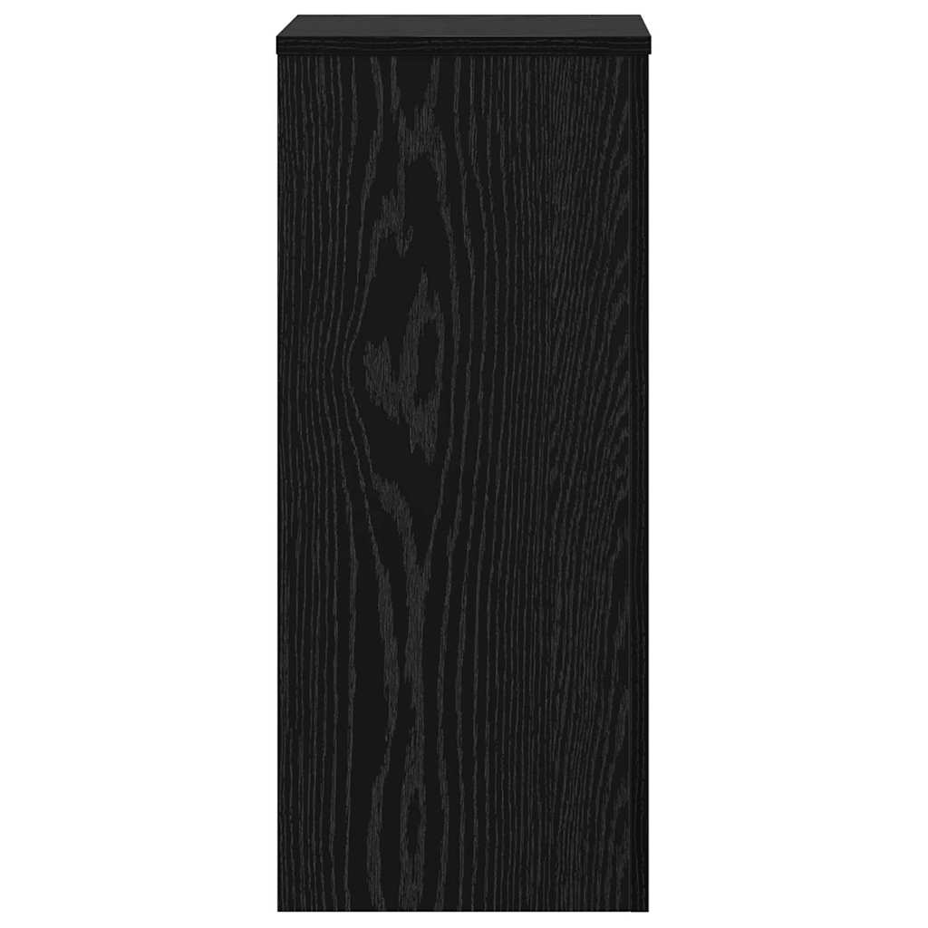 8721158973252_wbg-si_en_hd_4 vidaXL Plant Stand 2 pcs Black oak 30 x 30 x 70 cm Engineered Wood - Image 7