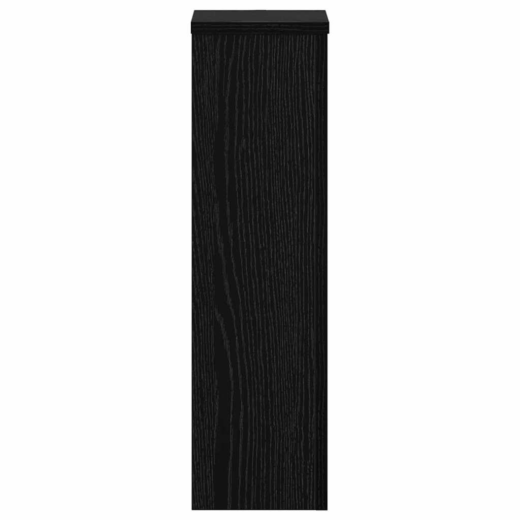 8721158973269_wbg-si_en_hd_4 vidaXL Plant Stand 2 pcs Black oak 17 x 17 x 60 cm Engineered Wood - Image 7