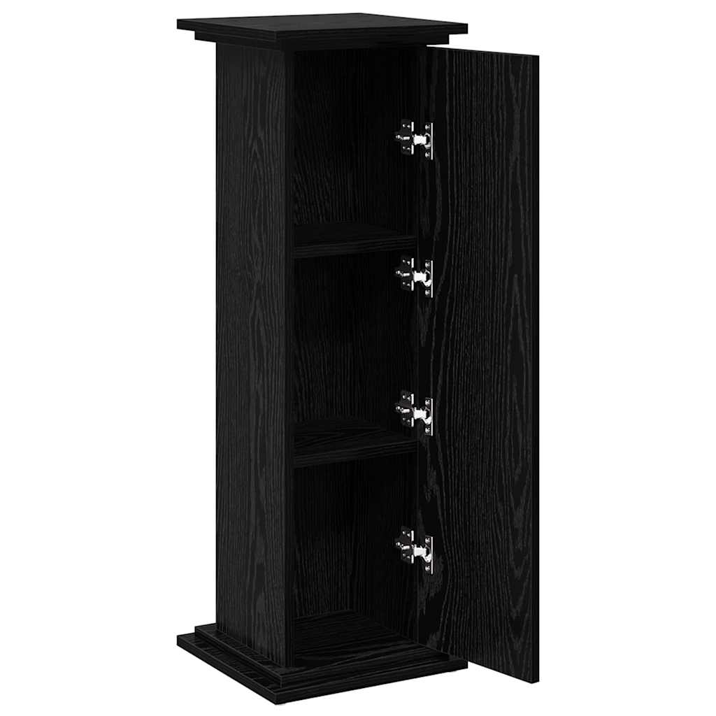 8721158973382_wbg-an_en_hd_2 vidaXL Display Stand Black Oak 31 x 30 x 90 cm Engineered wood - Image 4