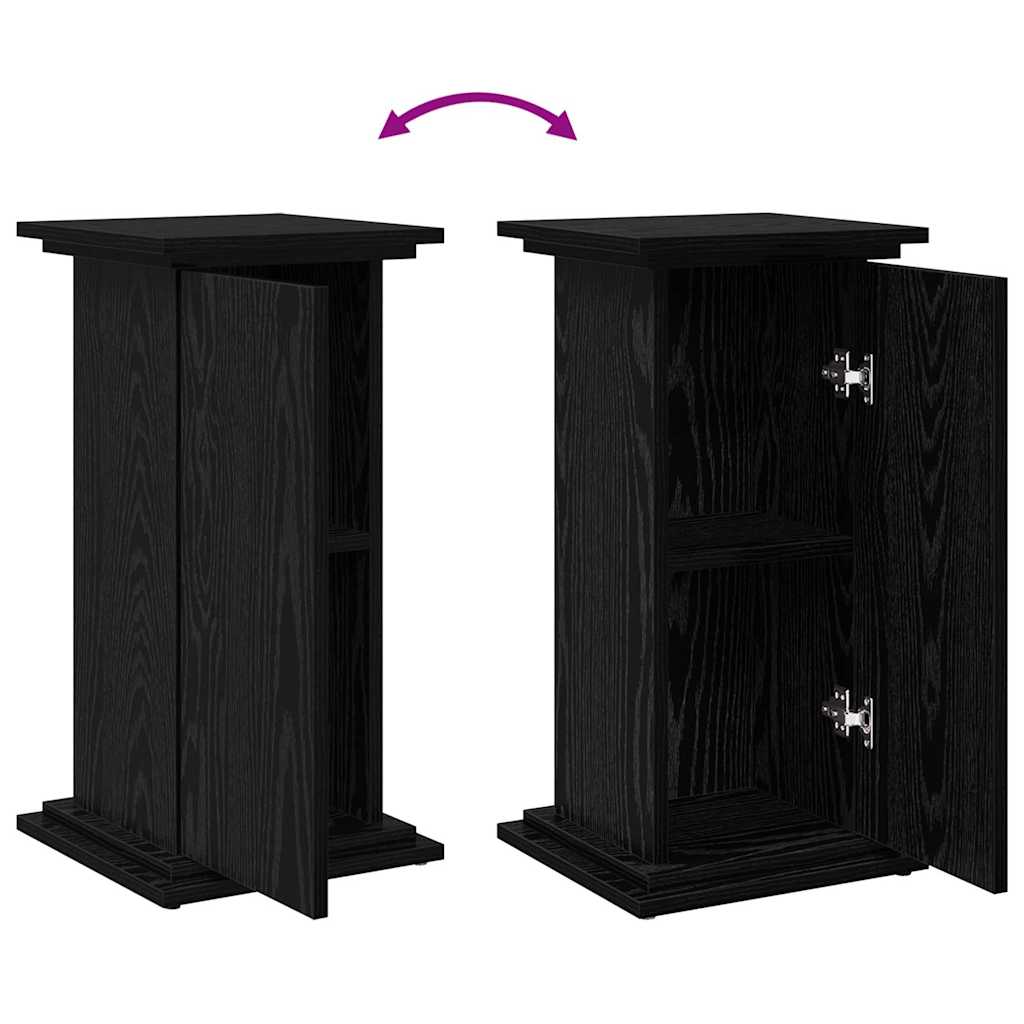 8721158973399_wbg-fu_en_hd_1 vidaXL Display Stand Black Oak 31 x 30 x 60 cm Engineered wood - Image 10