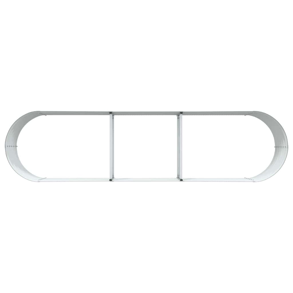 8721158973573_wbg-to_en_hd_5 vidaXL Garden Raised Bed Green 320 x 80 x 44 cm Steel - Image 8