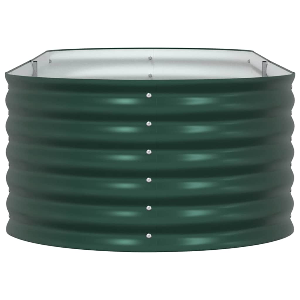 8721158973580_wbg-si_en_hd_4 vidaXL Garden Raised Bed Green 240 x 80 x 44 cm Steel - Image 7