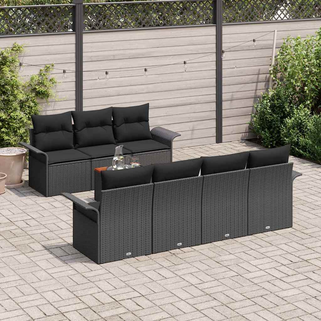 8721158974037_mo-im_en_hd_2 vidaXL Garden Sofa Set 8 pcs Black Poly rattan - Image 3