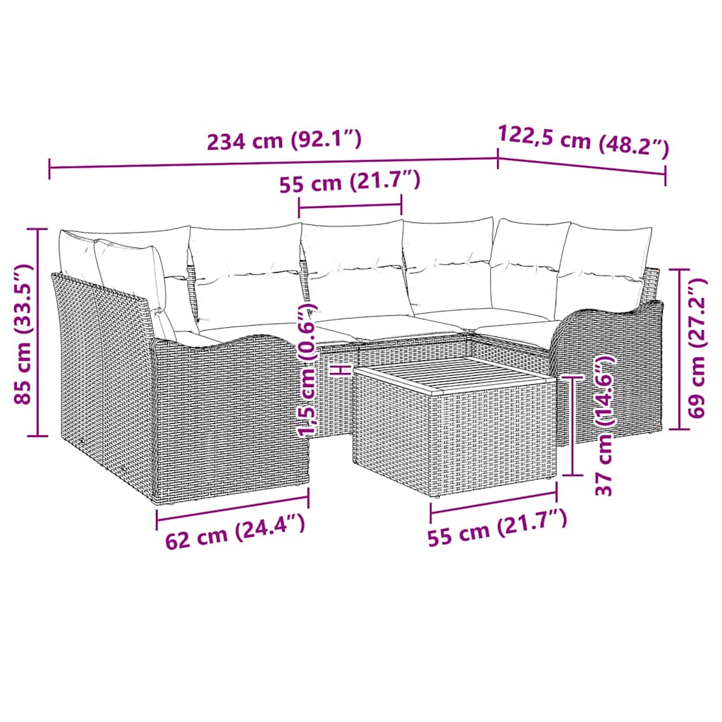 8721158975225_wbg-siz_en_hd_1 vidaXL Garden Sofa Set 7 pcs Black Poly rattan - Image 9