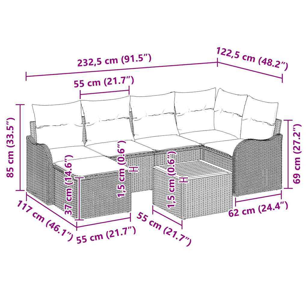 8721158975898_wbg-siz_en_hd_1 vidaXL Garden Sofa Set 7 pcs Grey Poly rattan - Image 10