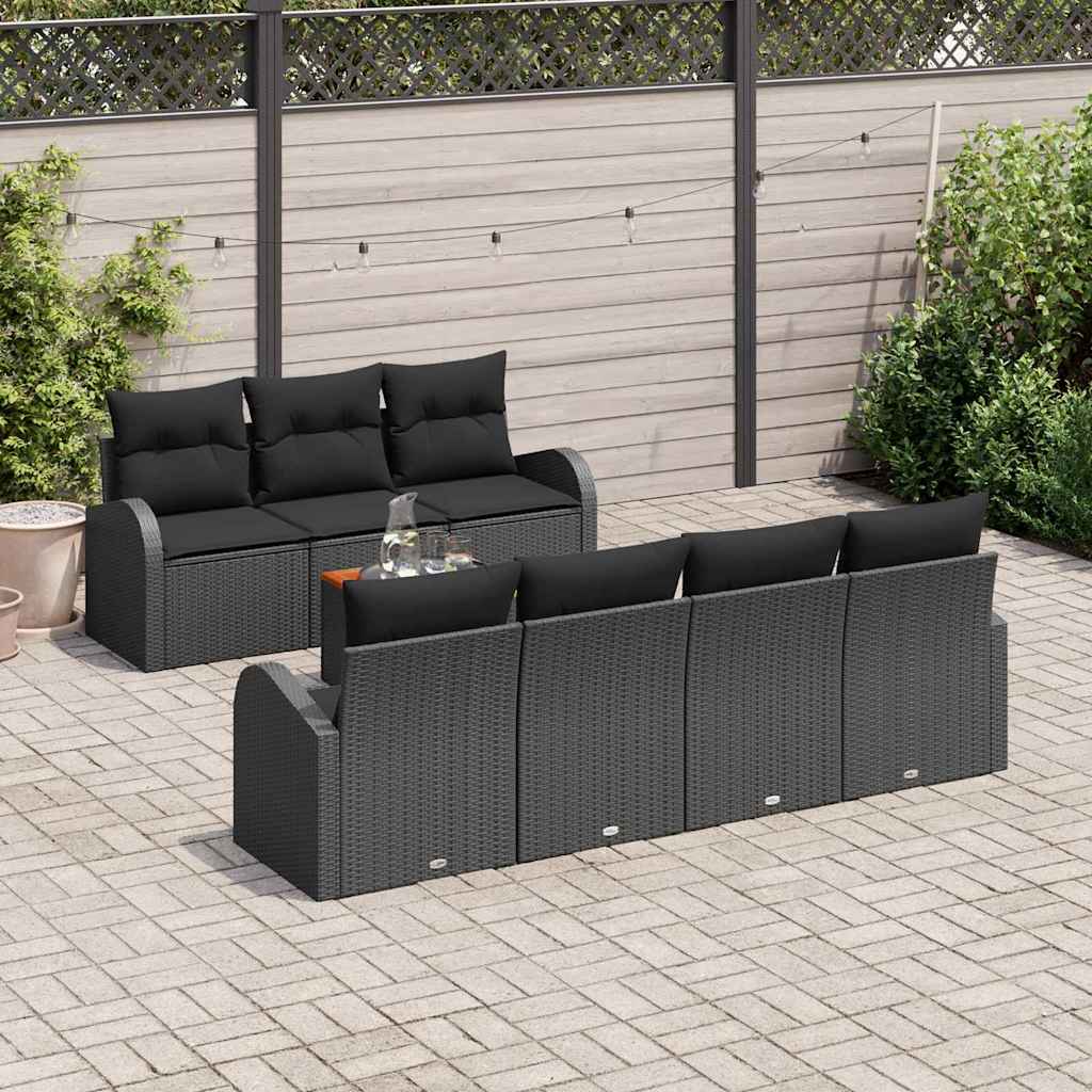 8721158976550_mo-im_en_hd_2 vidaXL Garden Sofa Set 8 pcs Black Poly rattan - Image 3
