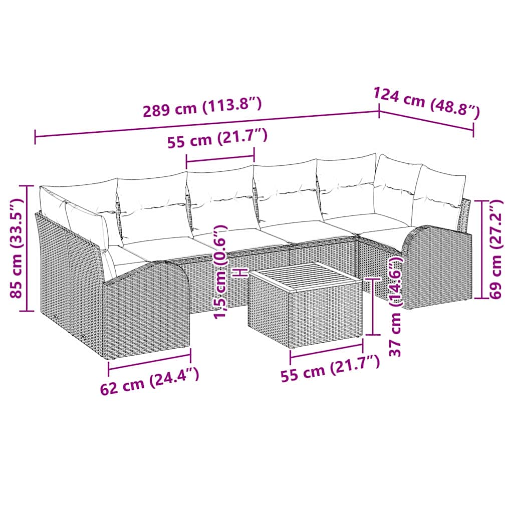 8721158976628_wbg-siz_en_hd_5 vidaXL Garden Sofa Set 8 pcs Black Poly rattan - Image 13