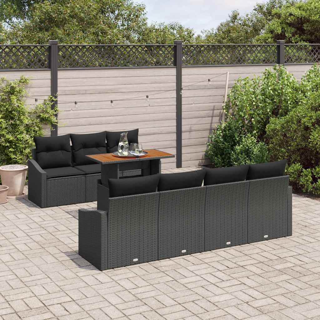8721158999139_mo-im_en_hd_2 vidaXL Garden Dining Set with Cushion Black and Brown 100 x 55 x 73 cm - Image 3