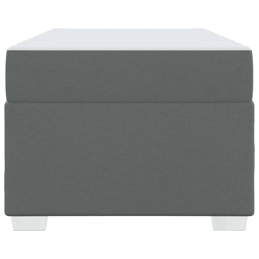 8721288272508_wbg-fr_en_hd_4 vidaXL Bed Frame Dark grey 90 x 190 cm Fabric - Image 7