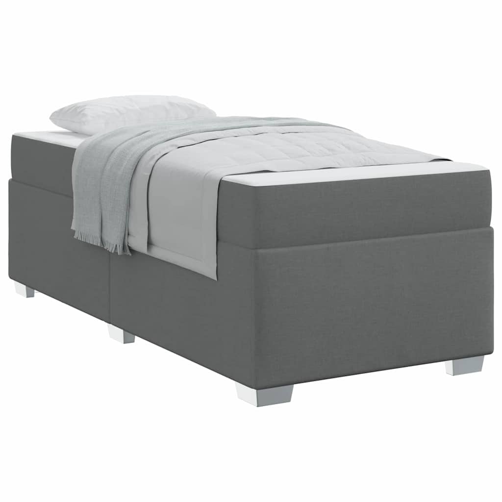 8721288272508_wbg-mo_en_hd_1 vidaXL Bed Frame Dark grey 90 x 190 cm Fabric - Image 3