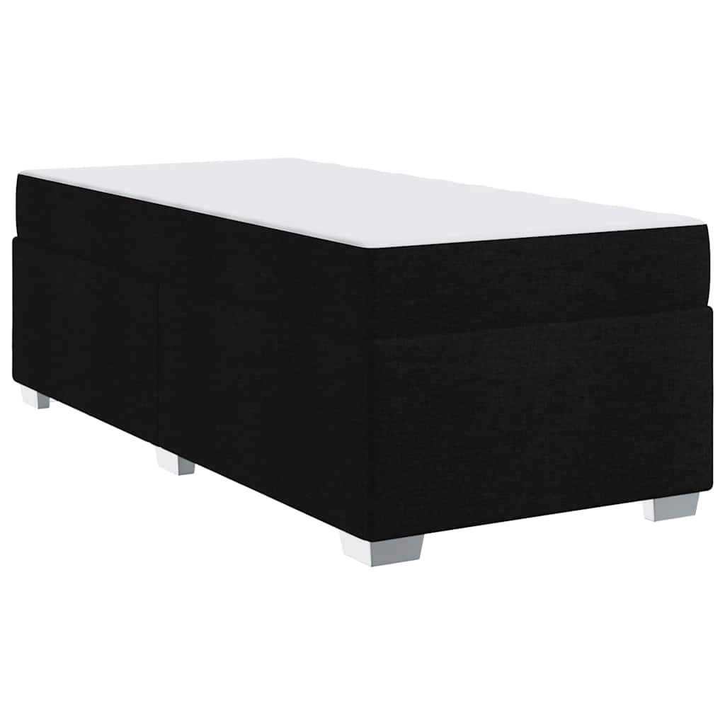 8721288272515_wbg-an-m_en_hd_1 vidaXL Bed Frame Black 90 x 190 cm Fabric - Image 2
