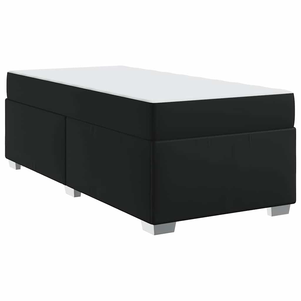 8721288273161_wbg-an-m_en_hd_1 vidaXL Bed Frame Black 90 x 190 cm Faux leather - Image 2