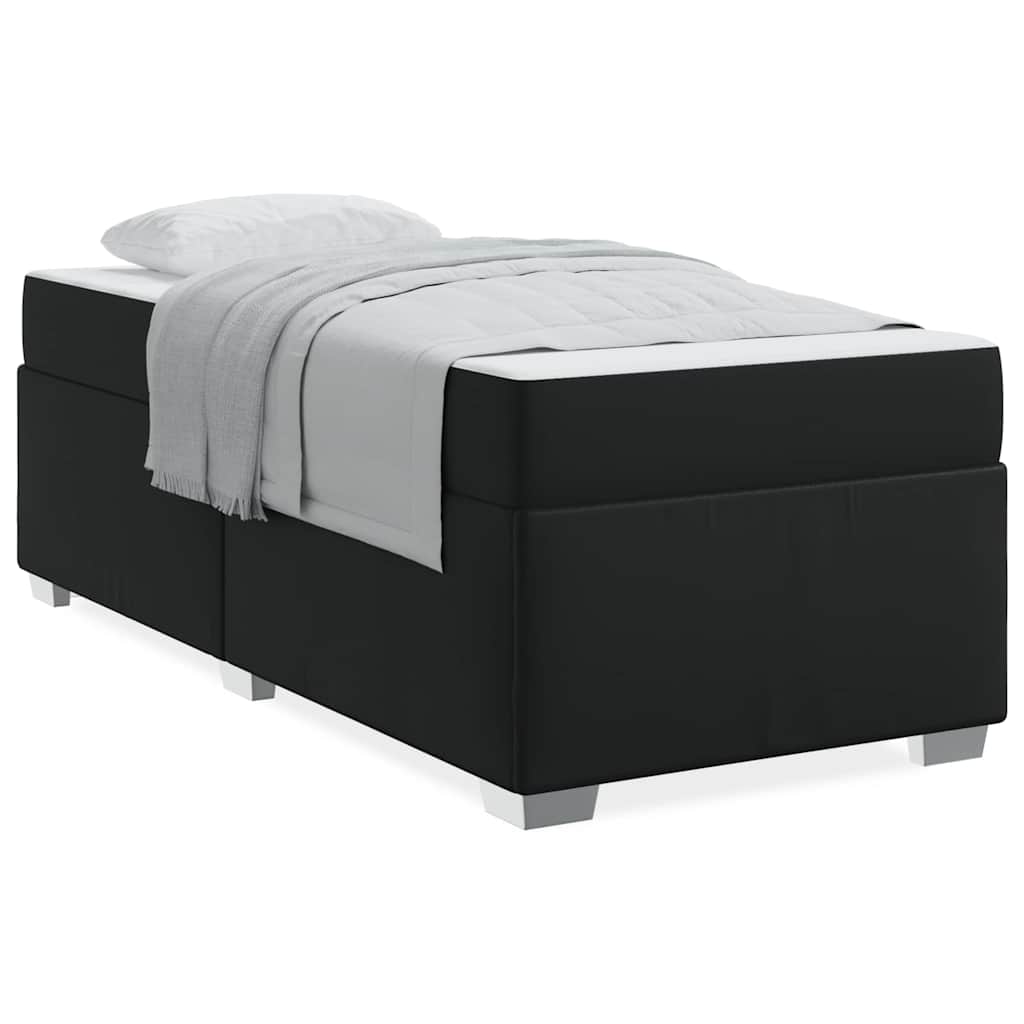 8721288273161_wbg-wa_en_hd_1 vidaXL Bed Frame Black 90 x 190 cm Faux leather - Image 4