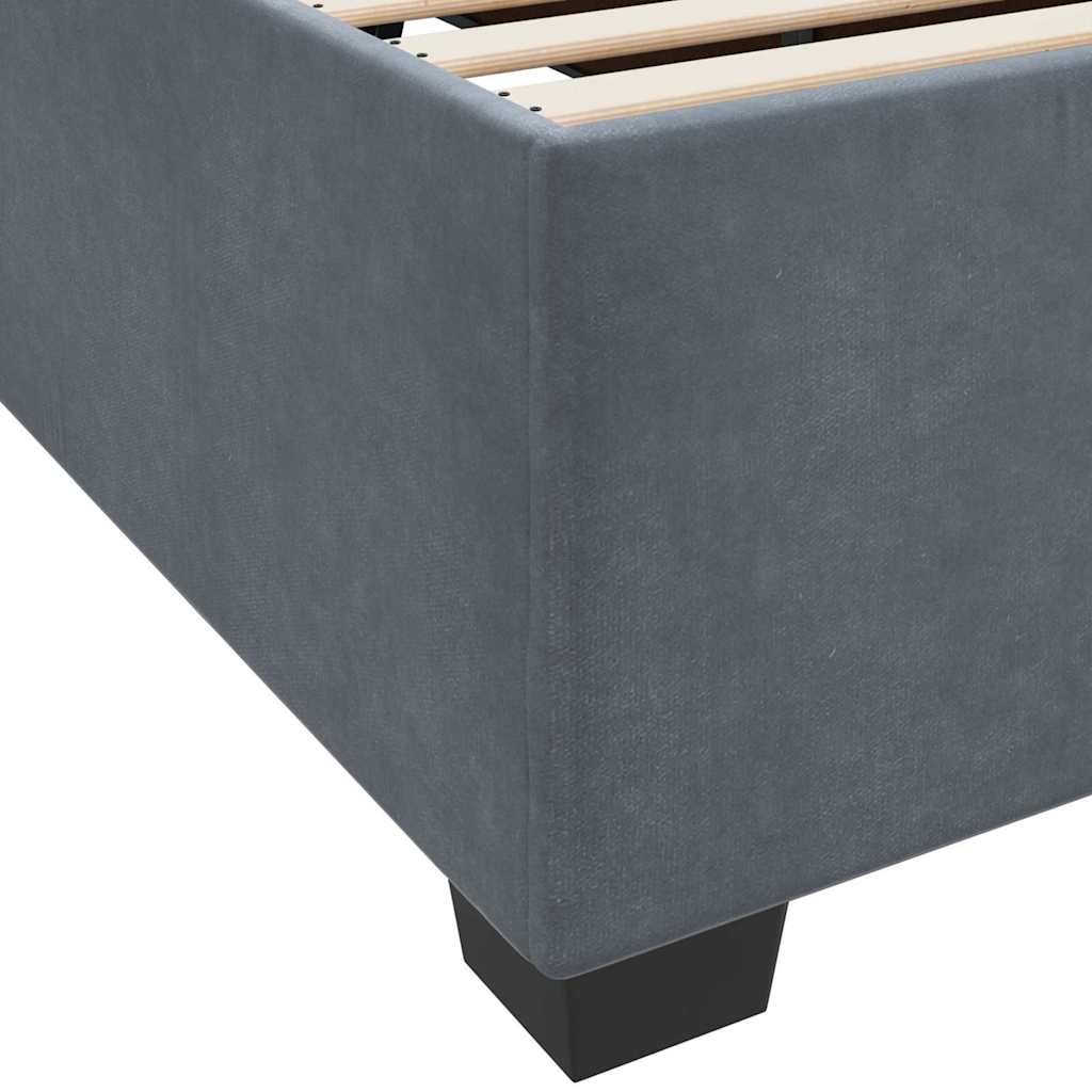 8721288273581_detail_en_hd_1 vidaXL Bed Frame with Mattress Dark grey 90 x 190 cm Velvet - Image 10