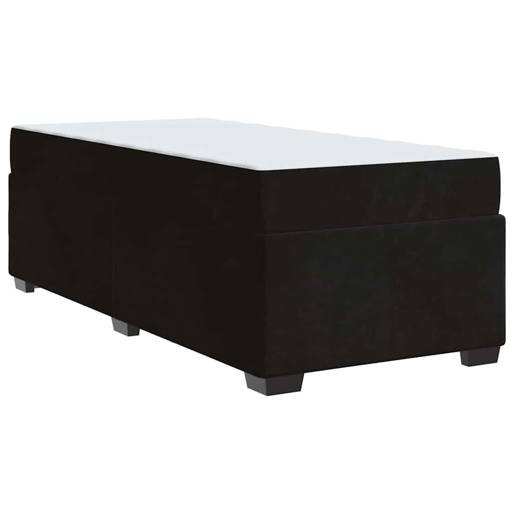8721288273598_wbg-ba_en_hd_3 vidaXL Bed Frame with Mattress with Mattress Black 90 x 190 cm Velvet - Image 9