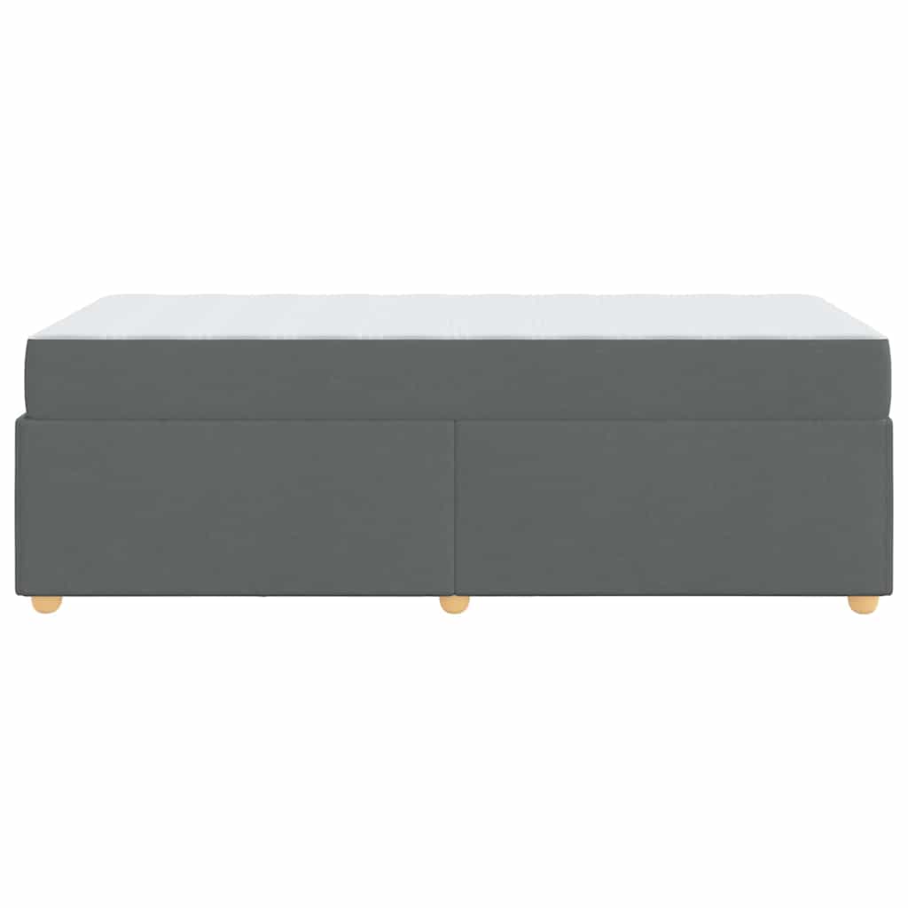 8721288274199_wbg-si_en_hd_5 vidaXL Bed Frame with Mattress Dark grey 90 x 190 cm Fabric - Image 8