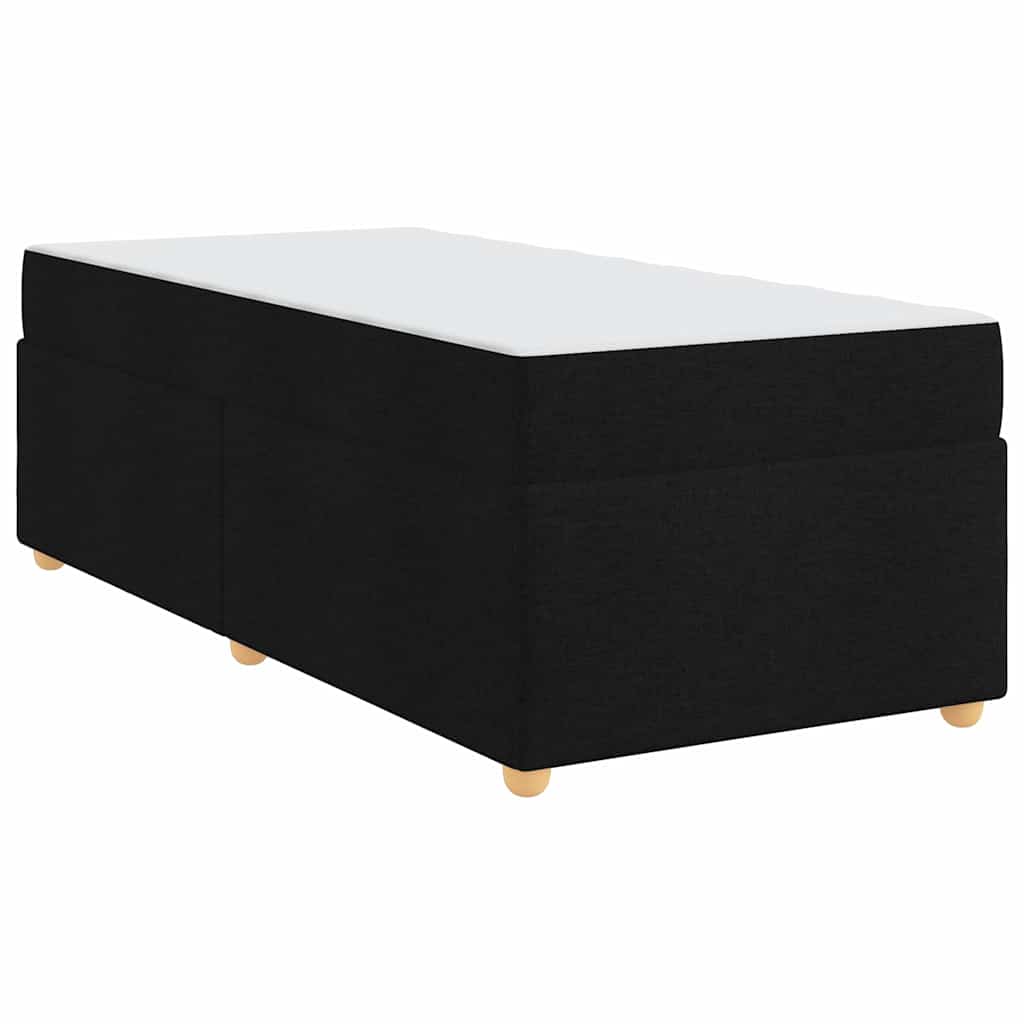 8721288274205_wbg-an-m_en_hd_1 vidaXL Bed Frame with Mattress Black 90 x 190 cm Fabric - Image 2