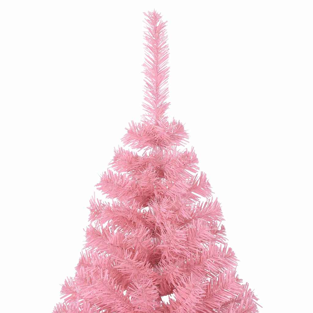 8721288280459_detail_en_hd_1 vidaXL Artificial Pre-lit Christmas Tree Pink 210 cm PVC - Image 7