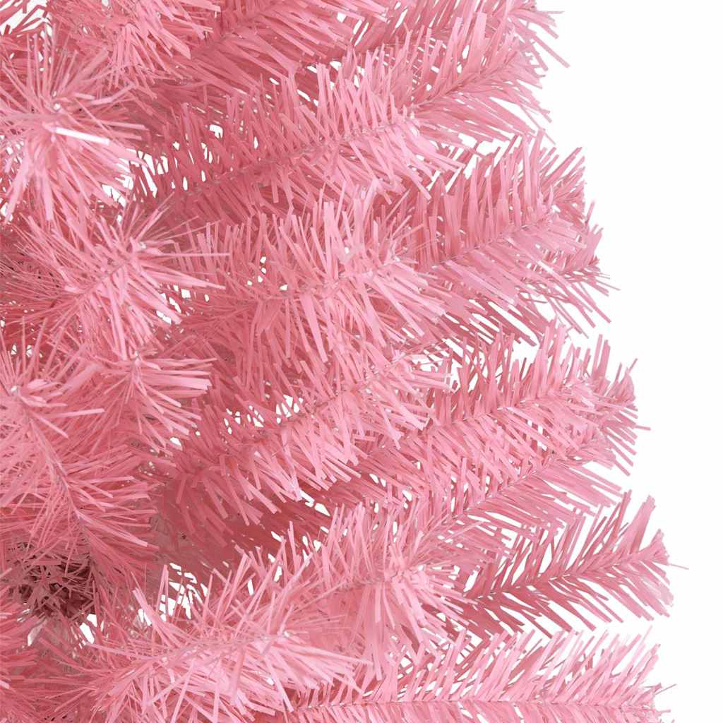 8721288280589_detail_en_hd_2 vidaXL Artificial Pre-lit Christmas Tree Pink 240 cm PVC - Image 8