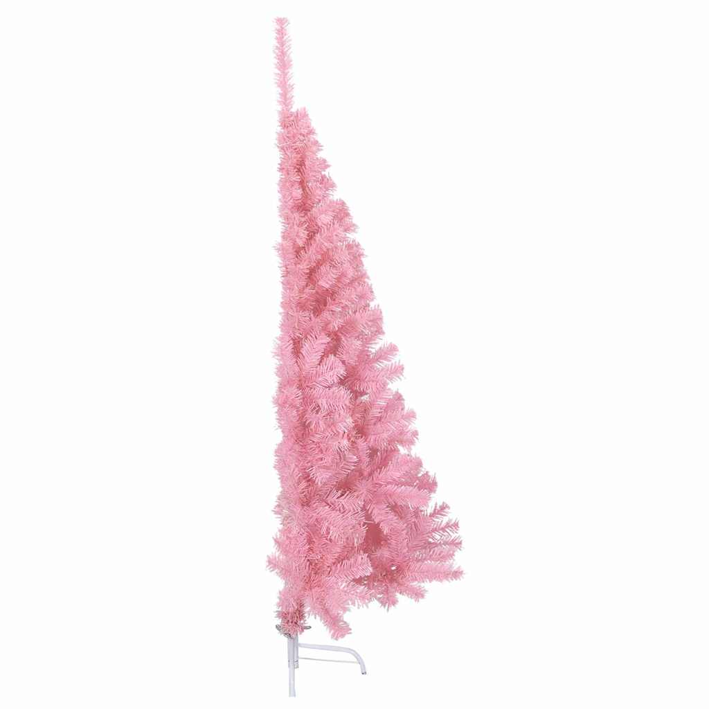 8721288280619_wbg-si_en_hd_12 vidaXL Artificial Pre-lit Christmas Tree Pink 240 cm PVC - Image 13