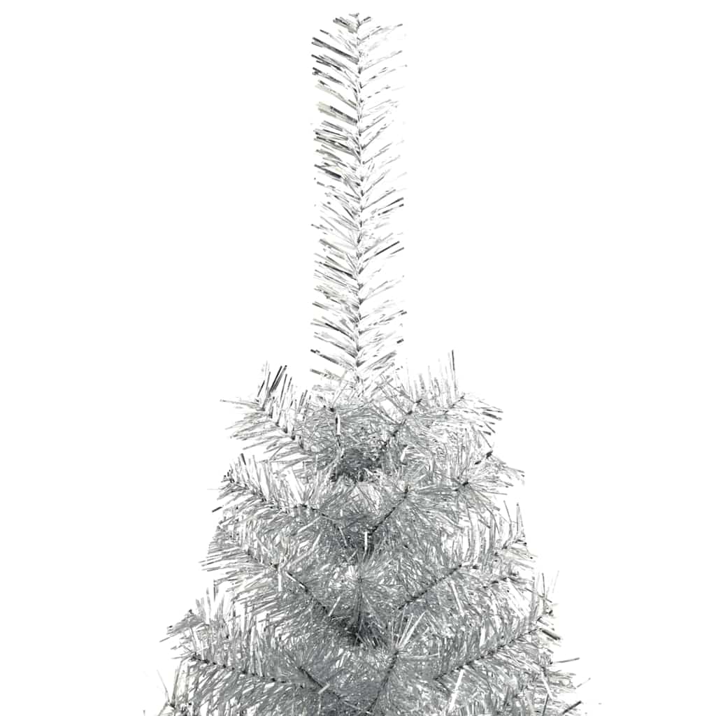 8721288281753_detail_en_hd_1 vidaXL Artificial Pre-lit Christmas Tree Silver 210 cm PET - Image 7