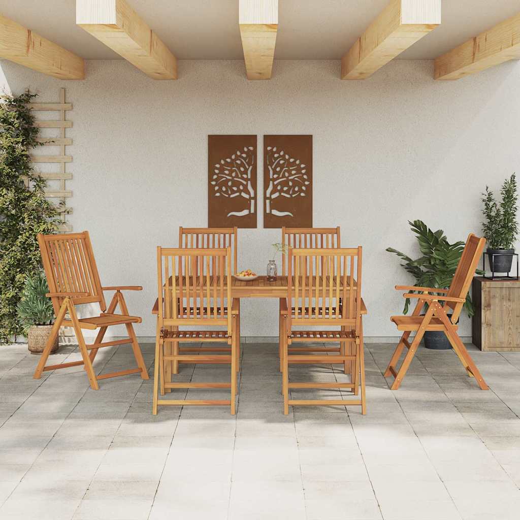 8721288288431_mo-im_en_hd_1 vidaXL Garden Dining Set Folding 7 pcs Brown Solid Acacia wood - Image 1