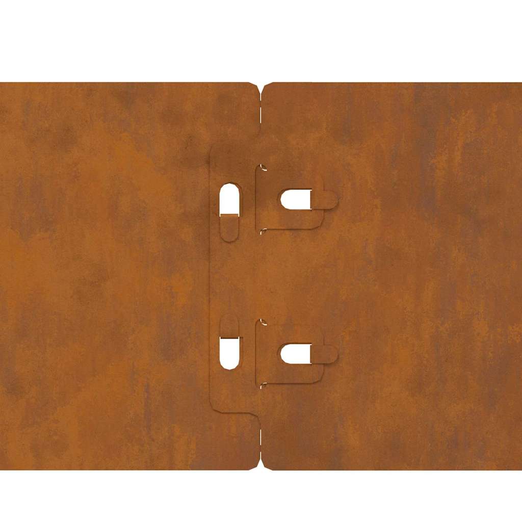 8721288288790_detail_en_hd_1 vidaXL Lawn Edgings 30 pcs Rusty 103 x 20 cm Weathering steel - Image 6