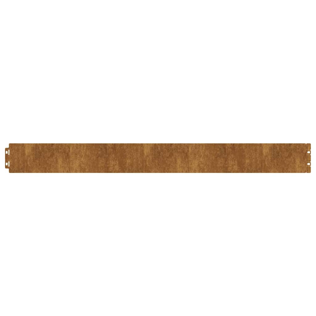 8721288288790_wbg-an-m_en_hd_1 vidaXL Lawn Edgings 30 pcs Rusty 103 x 20 cm Weathering steel - Image 2