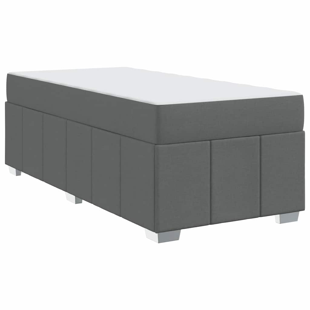 8721288293497_wbg-an-m_en_hd_1 vidaXL Bed Frame with Mattress Dark grey 90 x 190 cm Fabric - Image 2
