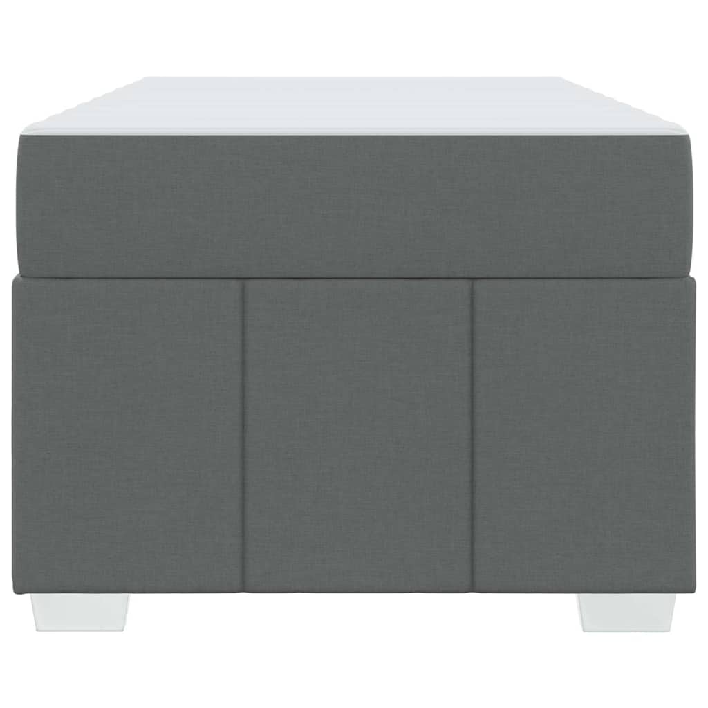 8721288293497_wbg-fr_en_hd_4 vidaXL Bed Frame with Mattress Dark grey 90 x 190 cm Fabric - Image 7