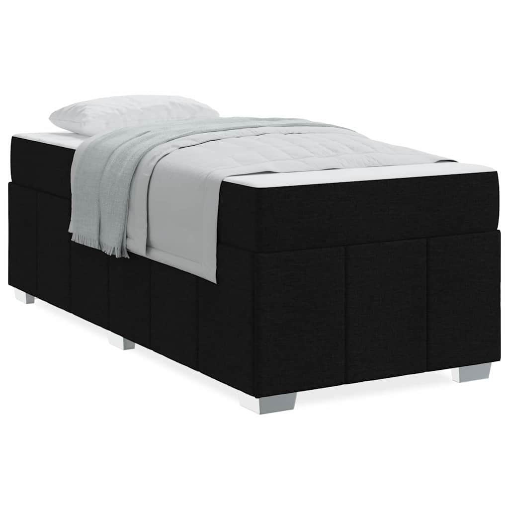 8721288293503_wbg-wa_en_hd_1 vidaXL Bed Frame with Mattress Black 90 x 190 cm Fabric - Image 4