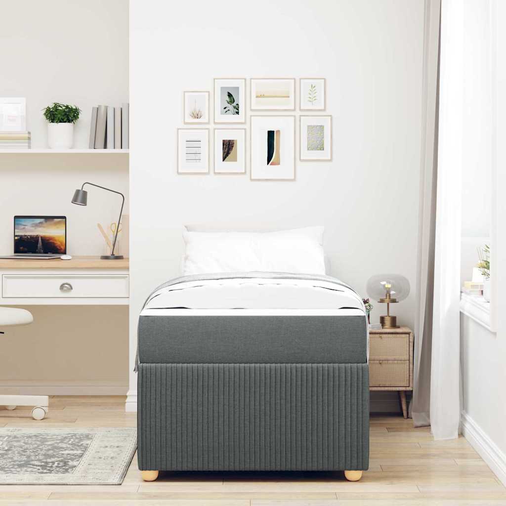 8721288294258_mo-im_en_hd_2 vidaXL Bed Frame with Mattress Dark grey 90 x 190 cm Fabric - Image 5